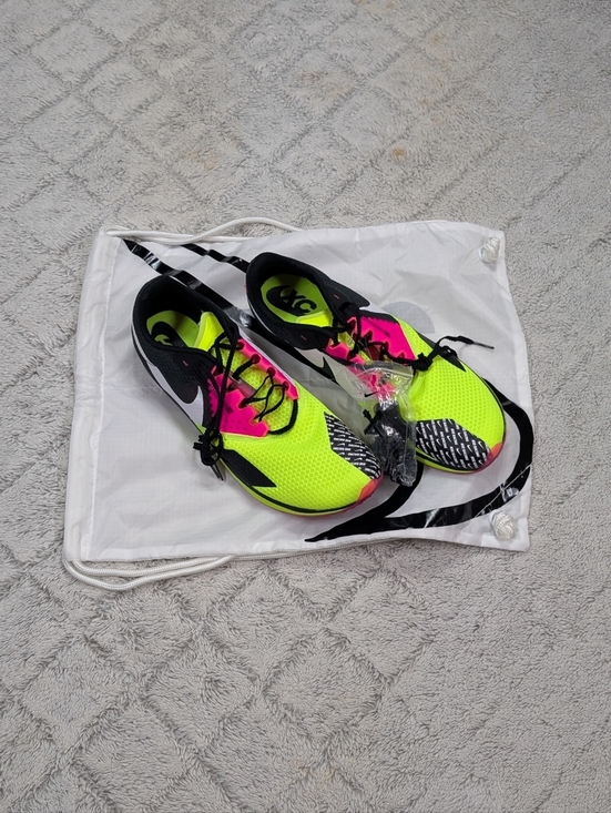 Nike Rival XC 6 Volt Black Pink Cross Country Spikes Mens Sz 12 DC7999-700 NEW